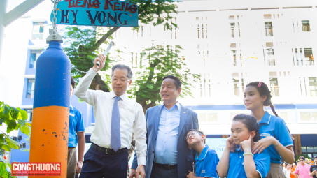 Khánh thành trường Hy Vọng - Nơi ươm mầm tương lai từ yêu thương