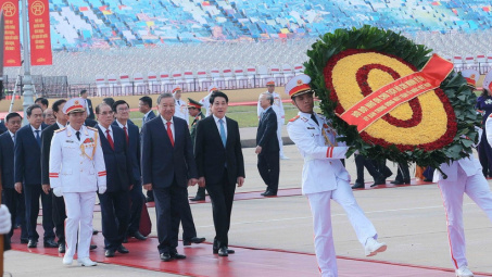 Kỷ niệm 80 năm Quốc khánh: Lãnh đạo Đảng, Nhà nước vào Lăng viếng Chủ tịch Hồ Chí Minh