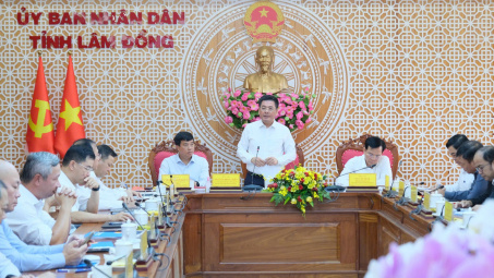 Bộ trưởng Nguyễn Hồng Diên: Lâm Đồng cần tập trung phát triển năng lượng tái tạo để trở thành trung tâm năng lượng quốc gia