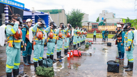 Đội Cấp cứu mỏ Than Thống Nhất khẳng định bản lĩnh tại Hội thao TKV năm 2025