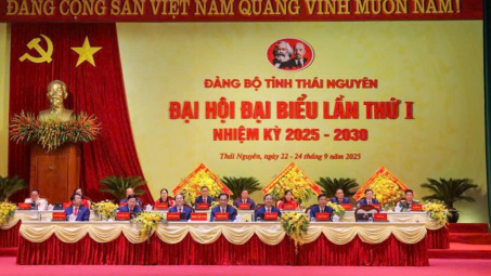Đại hội Đảng bộ tỉnh Thái Nguyên nhiệm kỳ 2025 - 2030: Mở ra kỷ nguyên phát triển mới sau sáp nhập