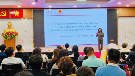 Bộ Công Thương lấy ý kiến, hoàn thiện quy định tiêu chí xuất xứ Việt Nam đối với hàng hóa trong nước