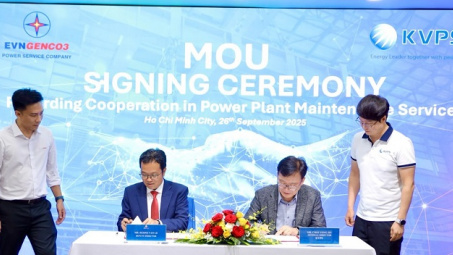 Công ty EPS và KVPS hợp tác bảo dưỡng sửa chữa Nhà máy điện