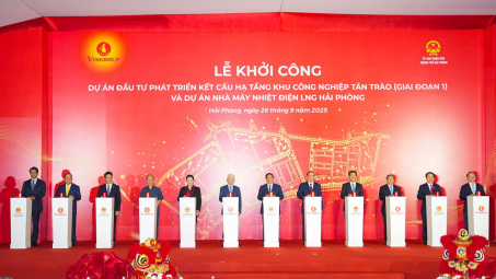 Khởi công Dự án Nhà máy Nhiệt điện LNG Hải Phòng 178.000 tỷ đồng