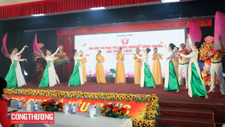 [ĐANG DIỄN RA] Đại hội Thi đua yêu nước ngành Công Thương lần thứ IV, giai đoạn 2025-2030