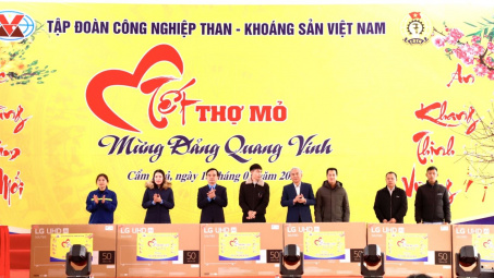 Công ty Than Thống Nhất - TKV tổ chức chương trình Tết Thợ Mỏ năm 2026