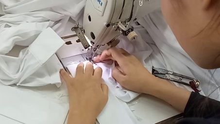 Nghiên cứu tối ưu thời gian và thao tác một số công đoạn may áo sơ mi trong sản xuất may công nghiệp