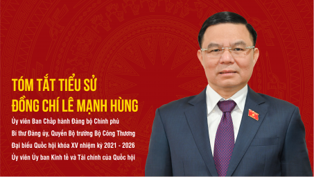 Tiểu sử đồng chí Lê Mạnh Hùng - Quyền Bộ trưởng Bộ Công Thương