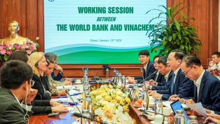 Vinachem - World Bank: Định hướng hợp tác và mở rộng hỗ trợ