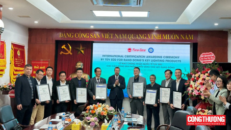 Rạng Đông - doanh nghiệp Việt Nam duy nhất đạt chứng nhận CB quốc tế cho bộ nguồn LED