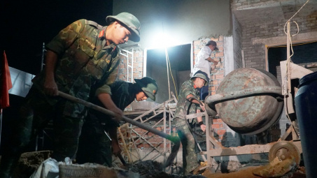 "Chiến dịch Quang Trung": Tạo mô hình mẫu cho công tác ứng phó, khắc phục hậu quả thiên tai