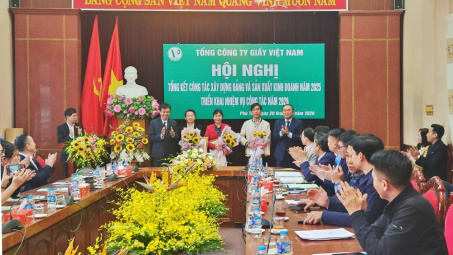 Quyết liệt triển khai nhiều giải pháp năm 2025 Tổng Công ty Giấy Việt Nam phấn đấu Tổng doanh thu tăng 10%
