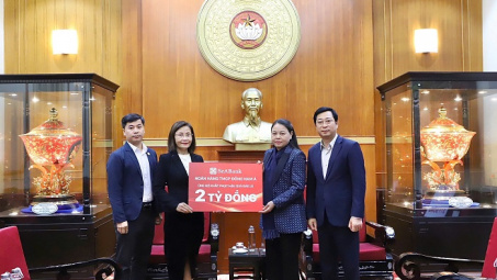 SeABank ủng hộ gần 6,2 tỷ đồng, chung tay hỗ trợ công tác tái thiết sau bão lũ