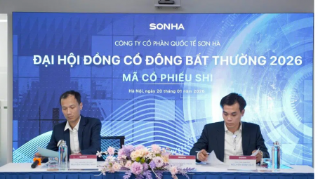 Tập đoàn Sơn Hà tổ chức thành công Đại hội đồng cổ đông bất thường năm 2026, thông qua cập nhật ngành nghề và sửa đổi Điều lệ