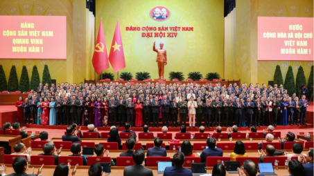 Bộ Chính trị Ban Bí thư, Ban Chấp hành Trung ương khóa XIV ra mắt Đại hội