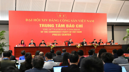 Tổng Bí thư Tô Lâm chủ trì Họp báo quốc tế công bố kết quả Đại hội XIV