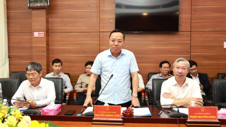 Thứ trưởng Nguyễn Hoàng Long làm việc với tỉnh Khánh Hòa về thực hiện Quy hoạch điện VIII điều chỉnh