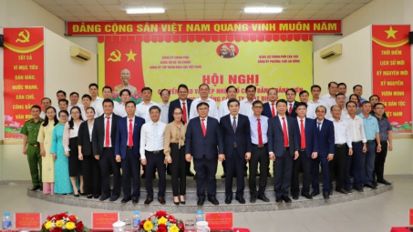 Đảng bộ EVNGENCO2 chuyển giao về trực thuộc Đảng ủy phường Thới An Đông thành phố Cần Thơ