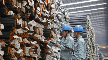 Thép xây dựng Hòa Phát đạt kỷ lục 585.000 tấn lần đầu tiên sau 34 năm