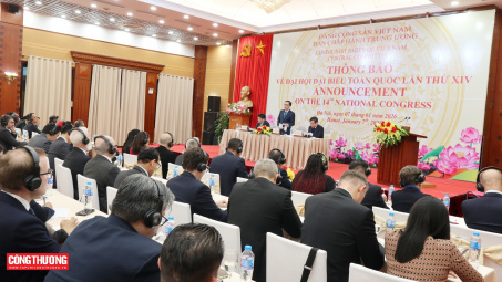 Thông báo về Đại hội XIV của Đảng tới các cơ quan đại diện ngoại giao nước ngoài, các tổ chức quốc tế