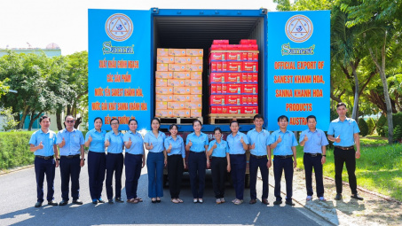 Yến sào Khánh Hòa đưa nước yến Sanest, nước giải khát Sanna sang thị trường Úc