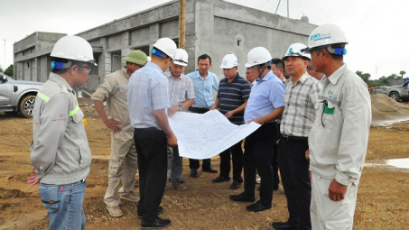 Lãnh đạo CPMB đốc thúc tiến độ TBA 220kV Sầm Sơn và Đường dây đấu nối 220kV Thanh Hóa - Sầm Sơn