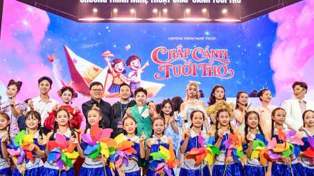Chương trình nghệ thuật “Chắp cánh tuổi thơ”: Hành trình của ước mơ và những khám phá diệu kỳ
