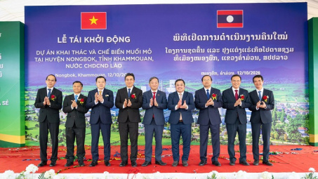 Vinachem tái khởi động dự án muối mỏ tại Lào, hướng tới sản xuất năm 2028