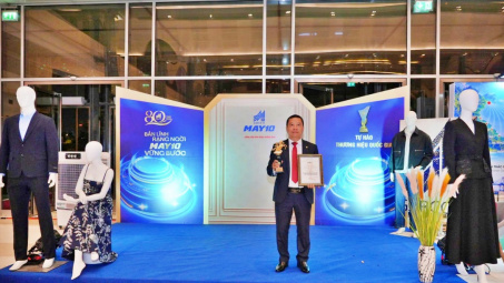 Tổng giám đốc May 10 được vinh danh là doanh nhân Việt Nam tiêu biểu - Cúp Thánh gióng 2026