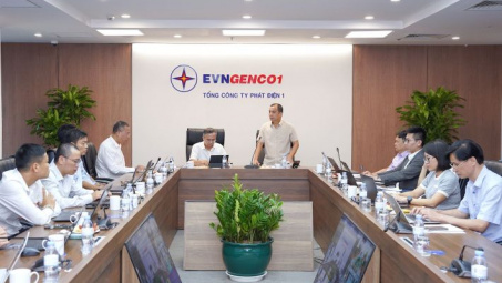 Lãnh đạo EVN làm việc với EVNGENCO1 về kế hoạch vận hành, bảo đảm cung cấp điện mùa khô 2026-2027
