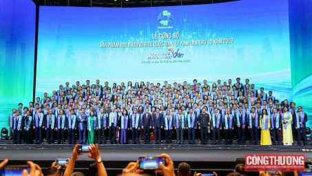 [CHÙM ẢNH] Bộ Công Thương tổ chức Lễ công bố và tôn vinh sản phẩm đạt Thương hiệu quốc gia Việt Nam lần thứ 10 năm 2026