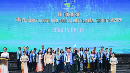 LIXCO lập “hat-trick” Thương hiệu quốc gia