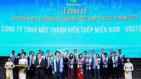 Thép Miền Nam /V/ trong dòng chảy Thương hiệu Quốc gia 2026