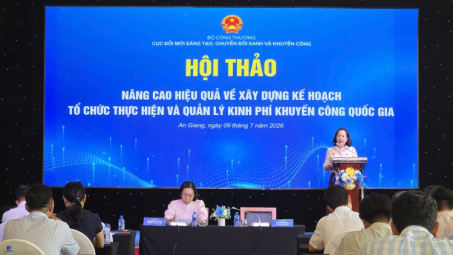 Bộ Công Thương công bố 3 thủ tục hành chính nội bộ mới trong lĩnh vực khuyến công