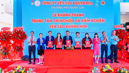 Khánh thành Trung tâm Thí nghiệm và Kiểm nghiệm Yến sào Khánh Hòa