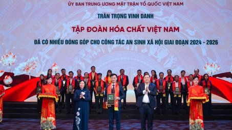 Vinachem được vinh danh tại Tháng cao điểm “Vì người nghèo” năm 2026