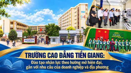 Trường Cao đẳng Tiền Giang: Đào tạo nhân lực gắn với nhu cầu của doanh nghiệp và địa phương