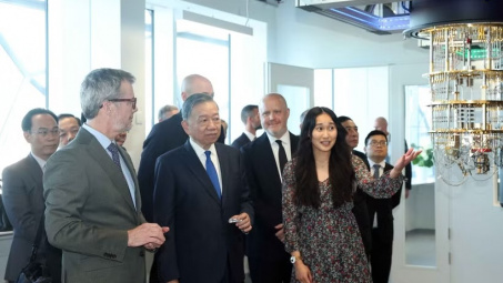 Tổng Bí thư, Chủ tịch nước Tô Lâm thăm Viện Nghiên cứu Niels Bohr của Đại học Copenhagen