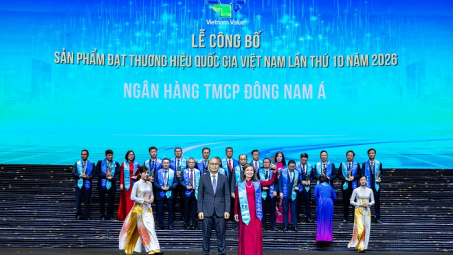 SeABank lần thứ 4 liên tiếp được vinh danh Thương hiệu Quốc gia Việt Nam