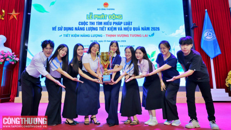 Đội quán quân UNETI trở lại, tiếp lửa cho Cuộc thi “Tìm hiểu pháp luật về sử dụng năng lượng tiết kiệm và hiệu quả” năm 2026