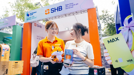 SHB khuấy động Sóng Festival với trải nghiệm tài chính số dành cho giới trẻ