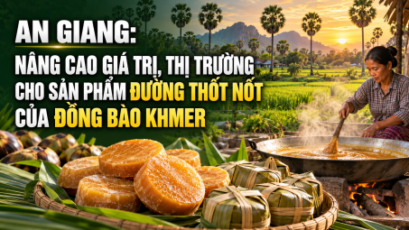 An Giang: Nâng cao giá trị, thị trường cho sản phẩm đường thốt nốt của đồng bào Khmer