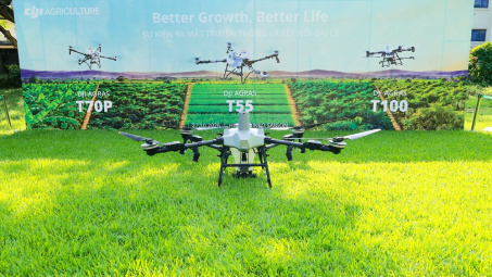 DJI Agriculture ra mắt T55, nâng tầm ứng dụng drone nông nghiệp tại Việt Nam