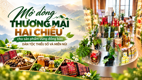 [eMagazine] Mở dòng thương mại hai chiều cho sản phẩm vùng đồng bào dân tộc thiểu số và miền núi