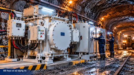 Hợp nhất quy chuẩn kỹ thuật quốc gia về an toàn trạm biến áp phòng nổ sử dụng trong mỏ hầm lò