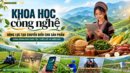 Khoa học công nghệ: Động lực tạo chuyển biến cho sản phẩm vùng đồng bào dân tộc thiểu số và miền núi