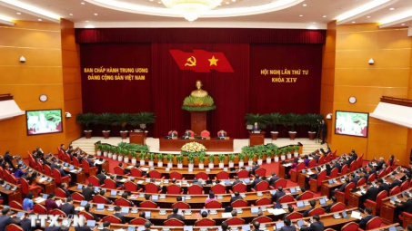 Khai mạc trọng thể Hội nghị lần thứ Tư Ban Chấp hành Trung ương Đảng khóa XIV