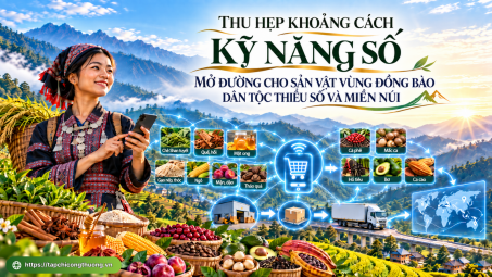 [Emagazine] Thu hẹp khoảng cách kỹ năng số, mở đường cho sản vật vùng đồng bào dân tộc thiểu số và miền núi