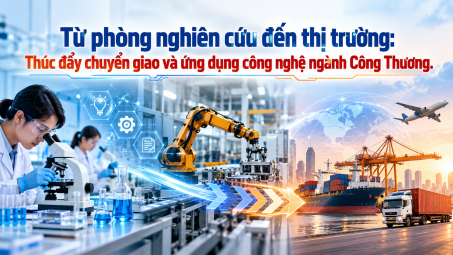 [Emagazine] Từ phòng nghiên cứu đến thị trường: Thúc đẩy chuyển giao và ứng dụng công nghệ ngành Công Thương