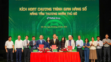 TikTok Shop phát động “Hà Nội vươn mình”, công bố gói hỗ trợ dành riêng cho nhà bán hàng Thủ đô mùa cao điểm cuối năm 2026